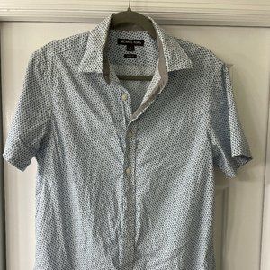 Michael Kors - Patterned S/S Dress Shirt